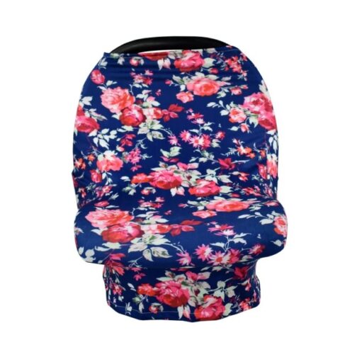 REGAL-FLORAL-Baby-shopping-cart-cover-Breast-feeding-carseat-canopy-multi-use-stretchy-Breastfeeding-infant-Grocery-Trolley-car