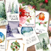 watercolor chirstmas cards